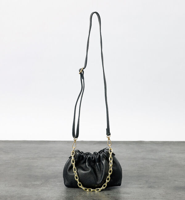 Rouge vif「【AULENTTI/オウレンティ】2WAY チェーンショルダーミニバッグ / G」|ショルダー・メッセンジャー|