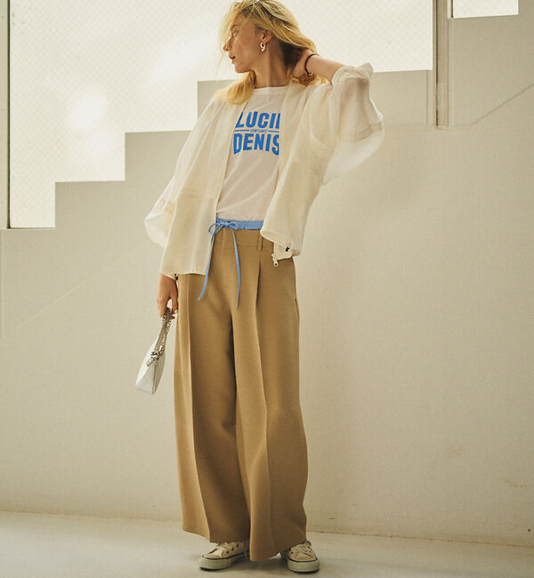 Rouge vif「ストリートロゴ半袖Tシャツ」|Tシャツ・カットソー|