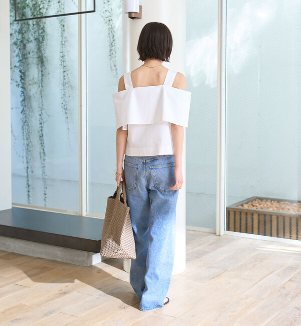 Rouge vif「ケープオフショルブラウス」|シャツ・ブラウス|