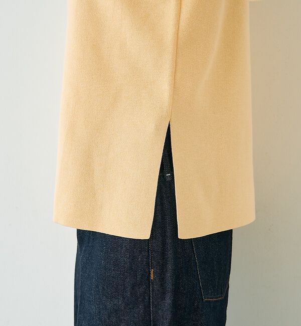 Rouge vif「スムーススリット ニットプルオーバー」|ニット・セーター|