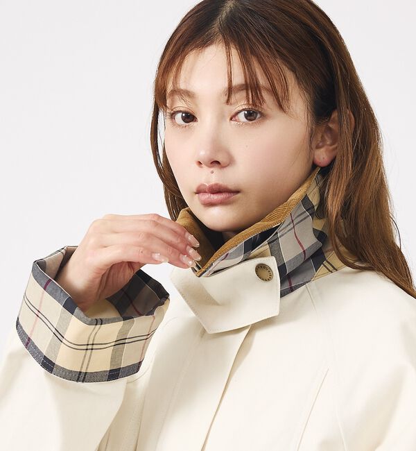 Rouge vif「【Barbour/バブアー】CROPPED BEADNELL  JACKET/バ」|ブルゾン・スタジャン|