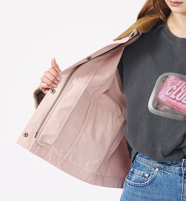 Rouge vif「【Barbour/バブアー】CROPPED BEADNELL  JACKET/バ」|ブルゾン・スタジャン|