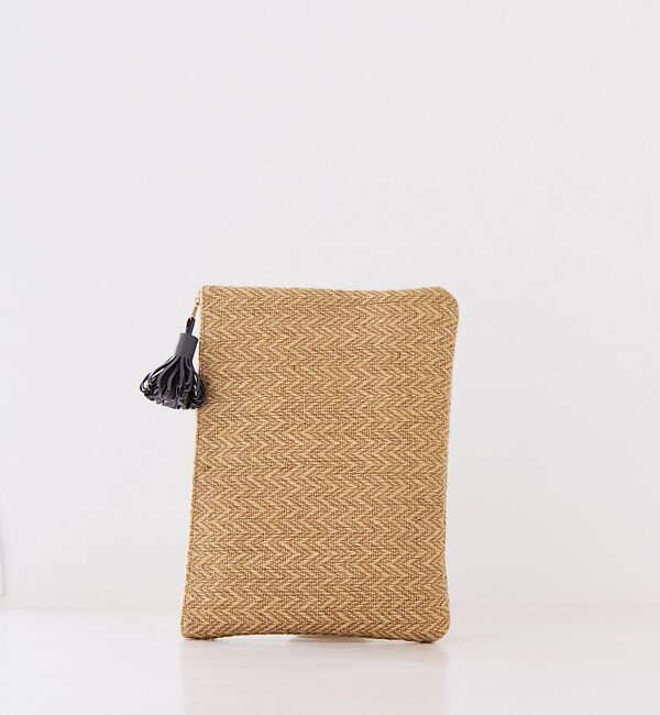 qualite「PVCトート(ジュートポーチ付き)/A4トートバッグ」|トートバッグ|