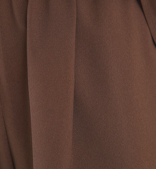 qualite「【セットアップ対応】バックサテンジョーゼットパンツ」|その他|