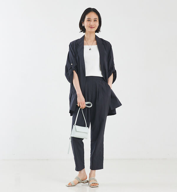 qualite「【セットアップ対応】撥水マイクロタフタタックパンツ」|その他|