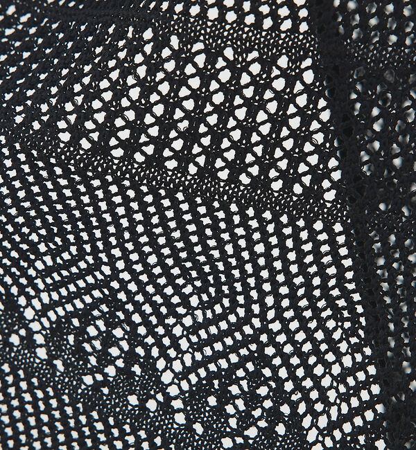 qualite「かぎ針風ニットワンピース」|ワンピース|