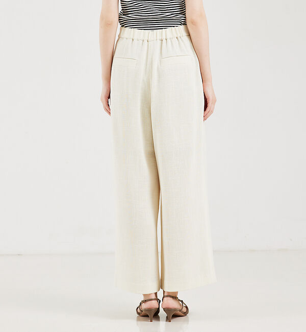 qualite「【セットアップ対応】カラミツイードワイドパンツ」|その他|