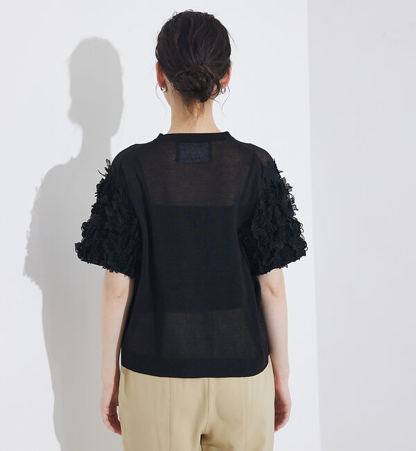 qualite「boussole&times;qualiteフラワーエンブロPO」|Tシャツ・カットソー|