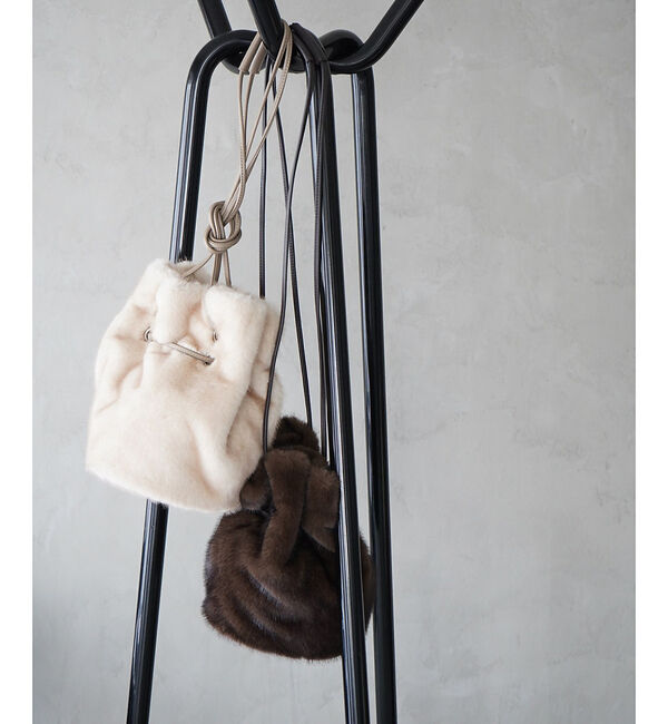 qualite「ファーバック/秋バッグ/冬バッグ/モコモコバッグ」|ショルダー・メッセンジャー|