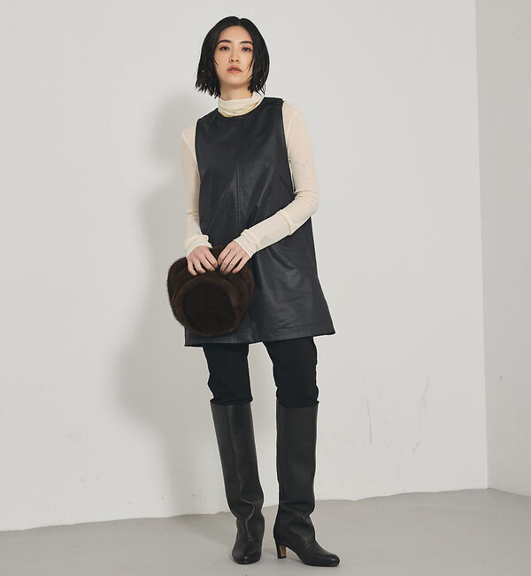 qualite「ファーバック/秋バッグ/冬バッグ/モコモコバッグ」|ショルダー・メッセンジャー|