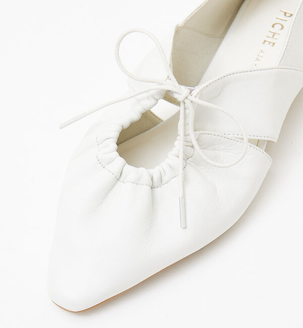 AU BANNISTER「ソフトレザーシャーリングバブーシュ」|その他|