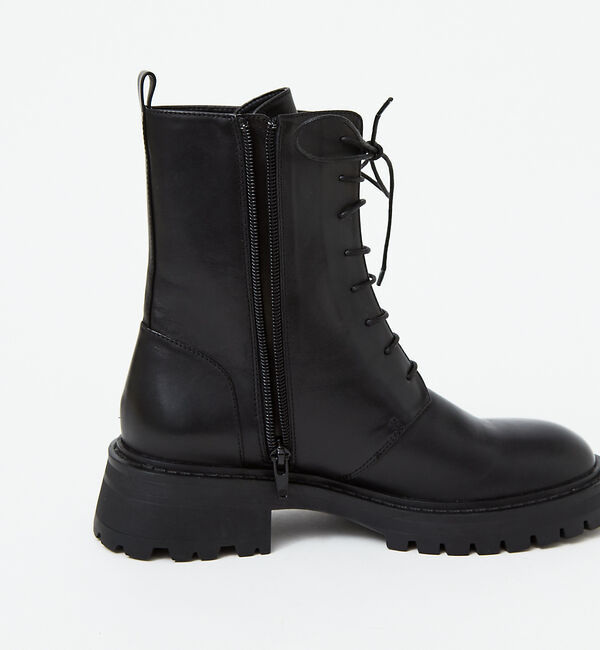 AU BANNISTER「トラックソールレースアップブーツ」|ショートブーツ|