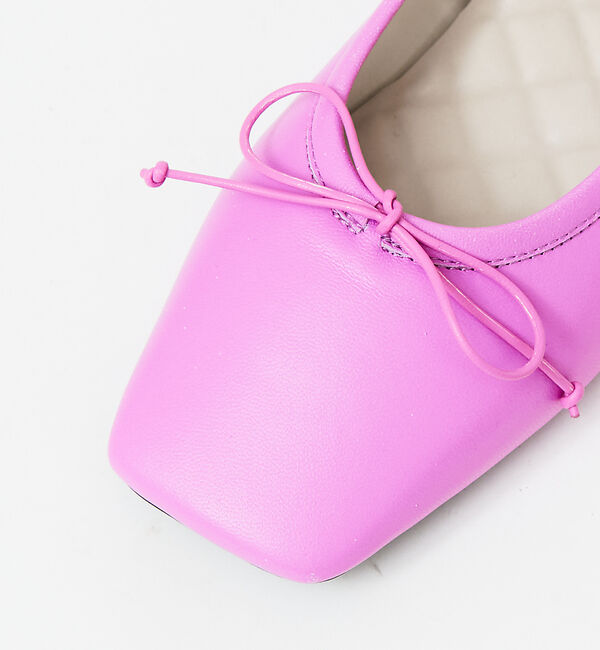 AU BANNISTER「【最高バレエ】スクエアトゥ バレエシューズ」|バレエシューズ|