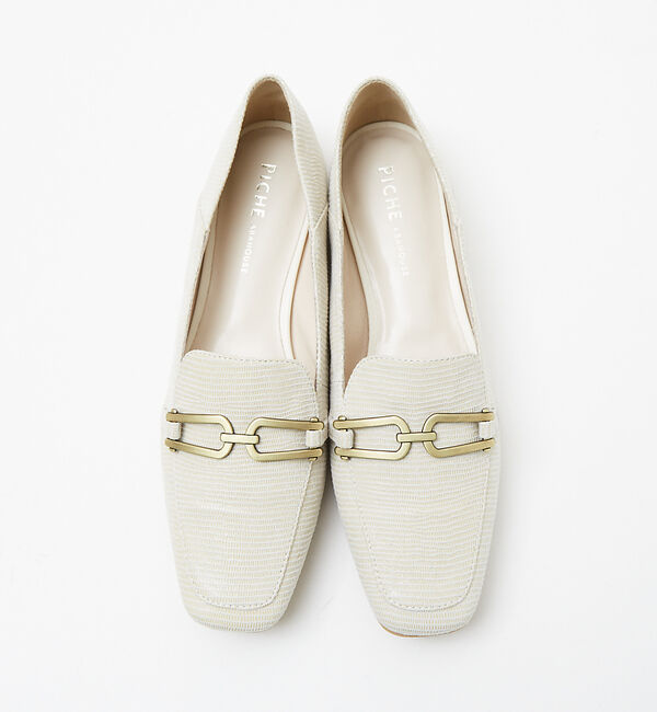 AU BANNISTER「バブーシュビットモカスクエアローファー」|ローファー|