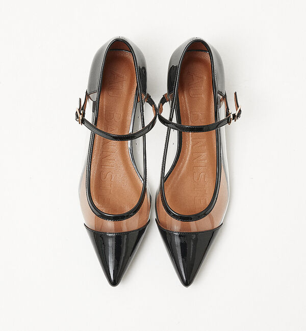 AU BANNISTER「【晴雨兼用】メリージェーンフラットパンプス」|レインシューズ|