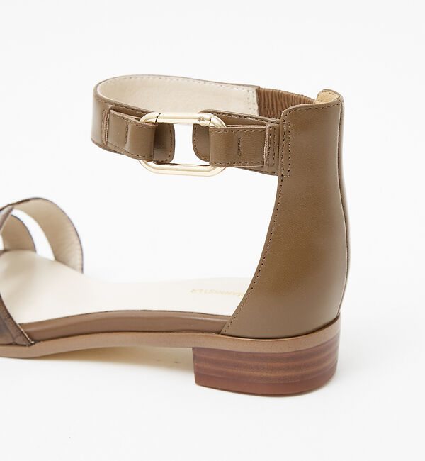 AU BANNISTER「【ロングヒットアイテム】アンクルストラップサンダル」|サンダル|