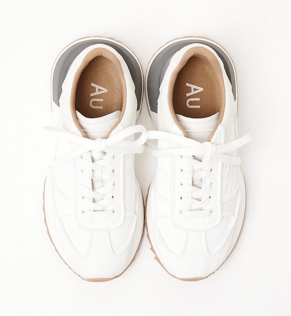 AU BANNISTER「【軽量】レイヤーソールスニーカー」|スニーカー|