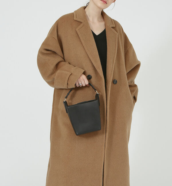 LOWELL things「【GISELe掲載】Macheri/レザーBOX型ハンドショルダーBAG」|ハンドバッグ|