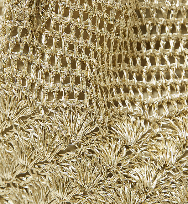 LOWELL things「●SOEUR/マクラメメタリックトートバック」|トートバッグ|