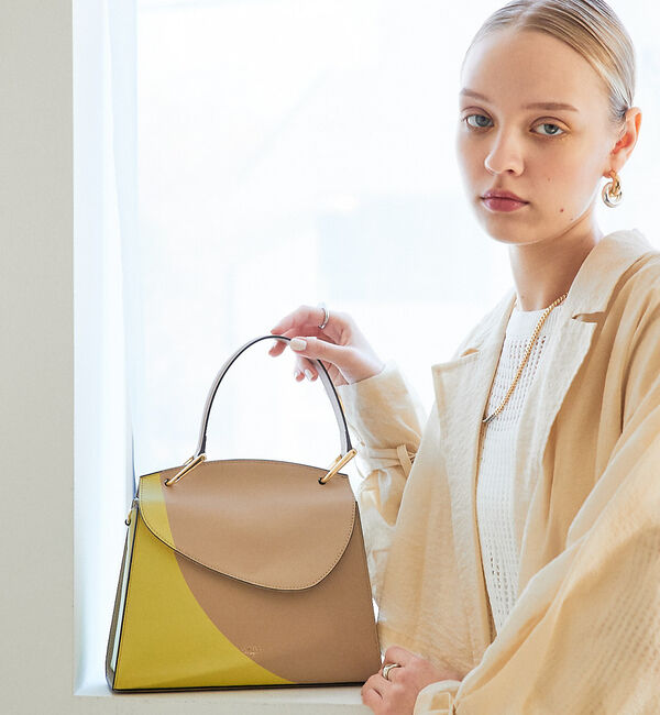 LOWELL things「Arc/レザーワンハンドル2wayショルダーバッグ」|ショルダー・メッセンジャー|