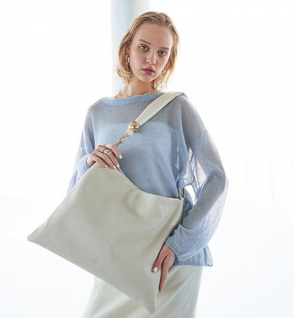 LOWELL things「【STORY掲載】Mira/WハンドルHOBOワンショルダーバッグ」|ショルダー・メッセンジャー|