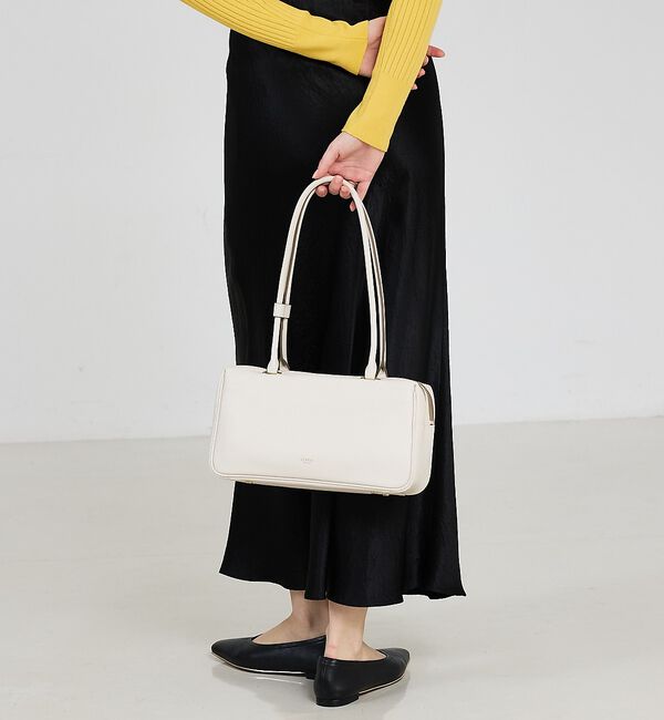 LOWELL things「Raffy/レザースクエアボストン」|ボストンバッグ|