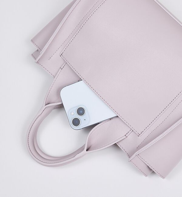 LOWELL things「Ordi/ダブルポケット2WAYトートM」|ショルダー・メッセンジャー|