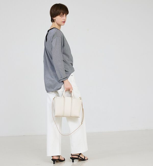 LOWELL things「Ordi/ダブルポケット2WAYトートM」|ショルダー・メッセンジャー|