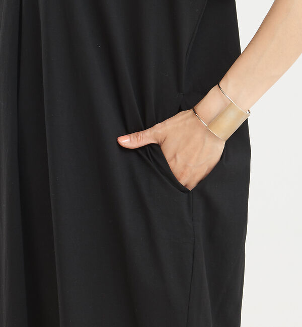 abahouse mavie「【大人のいちまんワンピ】シルケット天竺スキッパーワンピース」|ワンピース|