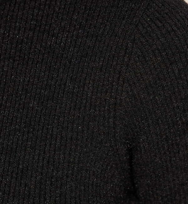 abahouse mavie「ストレッチリブハイネックプルオーバー」|ニット・セーター|