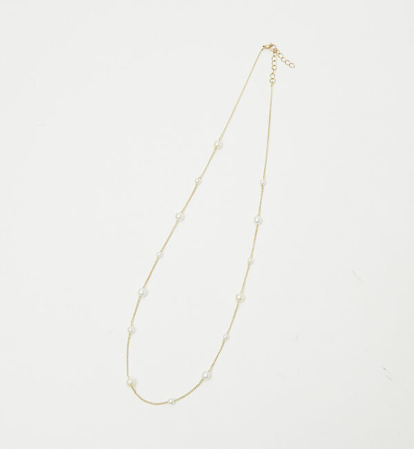 abahouse mavie「チェーンパールネックレス」|ネックレス|