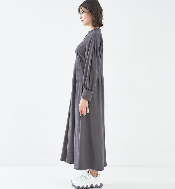 abahouse mavie「【大人のいちまんワンピ】ウエストタックワンピース」|ワンピース|