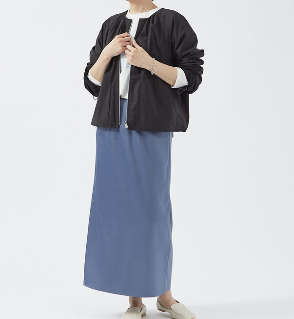 abahouse mavie「サテンナロースカート」|スカート|