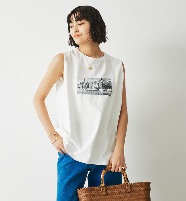 abahouse mavie「フォトノースリ」|Tシャツ・カットソー|