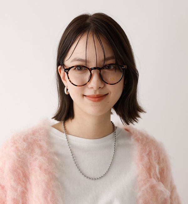 abahouse mavie「【UVカット】クリアカラーレンズサングラス」|メガネ|