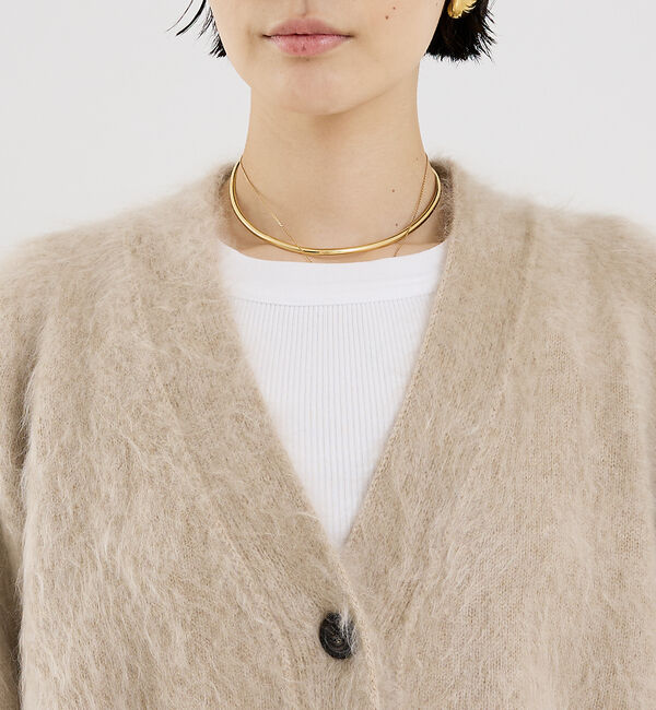 The Store by C' 「【COCUCA】カシミヤファーカーディガン」|カーディガン|