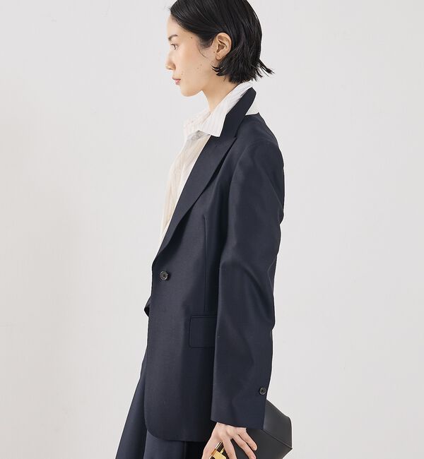 The Store by C' 「【COCUCA】ピークドマスキュリンジャケット」|テーラードジャケット|