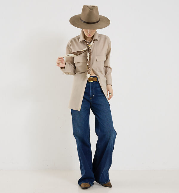 The Store by C' 「【Citizens of Humanity】LYRA LONG WIDE LEG」|デニム|