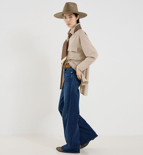 The Store by C' 「【Citizens of Humanity】LYRA LONG WIDE LEG」|デニム|