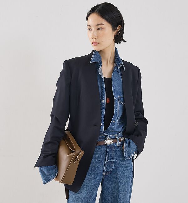 The Store by C' 「【COCUCA】ノーカラージャケット」|ノーカラージャケット|