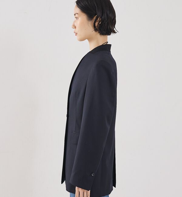 The Store by C' 「【COCUCA】ノーカラージャケット」|ノーカラージャケット|