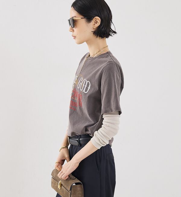 The Store by C' 「【REMI RELIEF】【別注】【WEB限定】GODツアーTee柄半袖カットソ」|Tシャツ・カットソー|