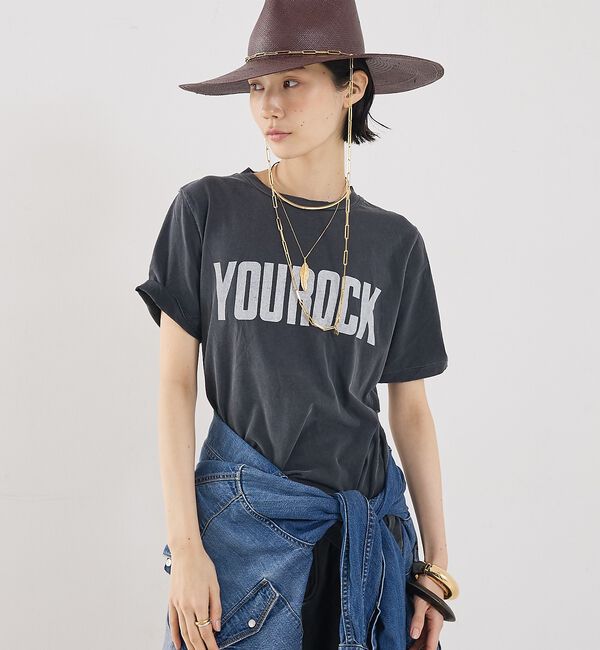 The Store by C' 「【REMI RELIEF】【別注】YOU ROCKツアーTee柄半袖カットソー【」|Tシャツ・カットソー|