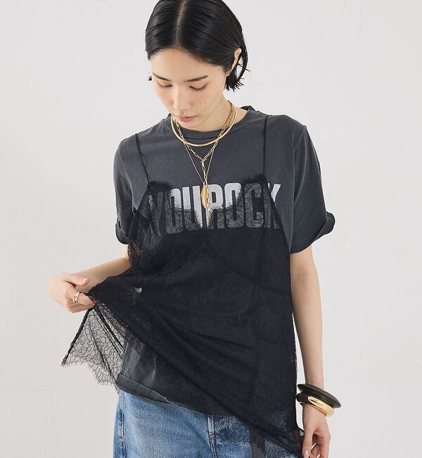 The Store by C' 「【REMI RELIEF】【別注】YOU ROCKツアーTee柄半袖カットソー【」|Tシャツ・カットソー|