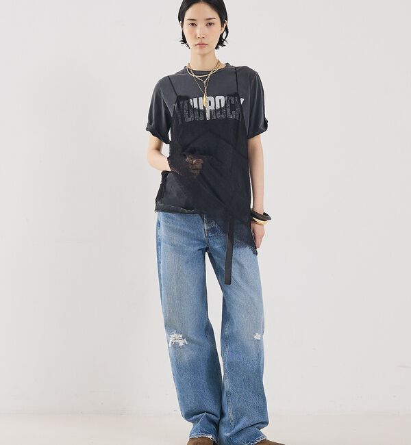 The Store by C' 「【REMI RELIEF】【別注】YOU ROCKツアーTee柄半袖カットソー【」|Tシャツ・カットソー|