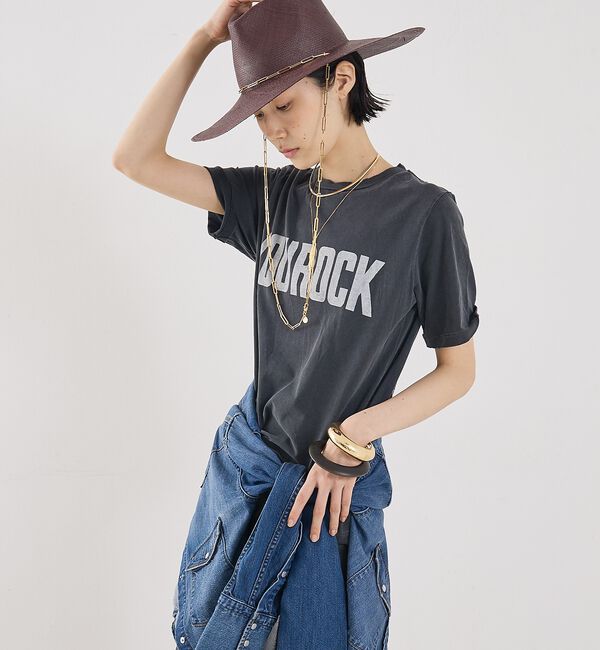 The Store by C' 「【REMI RELIEF】【別注】YOU ROCKツアーTee柄半袖カットソー【」|Tシャツ・カットソー|