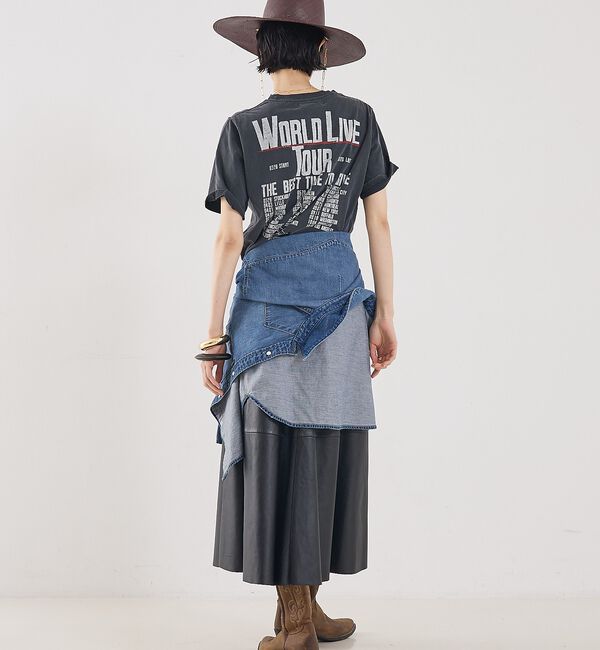 The Store by C' 「【REMI RELIEF】【別注】YOU ROCKツアーTee柄半袖カットソー【」|Tシャツ・カットソー|