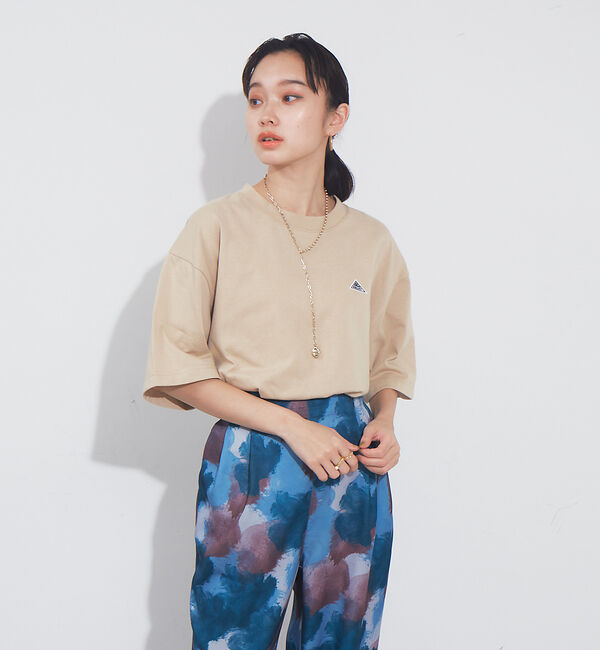 NOMINE「【KELTY 別注】ワンポイントTシャツ」|Tシャツ・カットソー|ベージュ