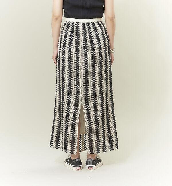 NOMINE「【WEB限定商品】バイカラーレーススカート」|スカート|