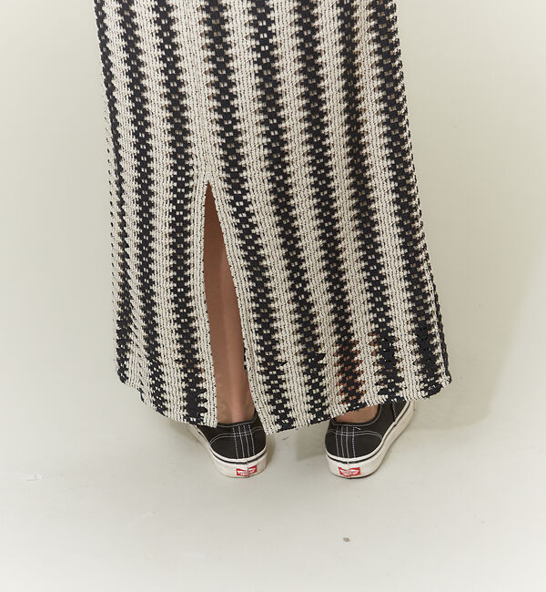 NOMINE「【WEB限定商品】バイカラーレーススカート」|スカート|